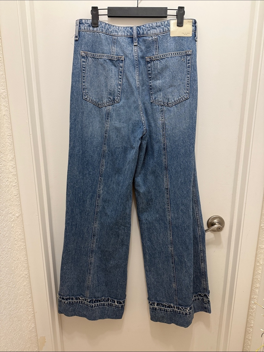 rag & bone Marina High-Rise Cuff Jeans - Picture 3 of 5